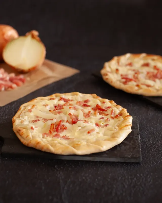 Petites flammekueches individuelles